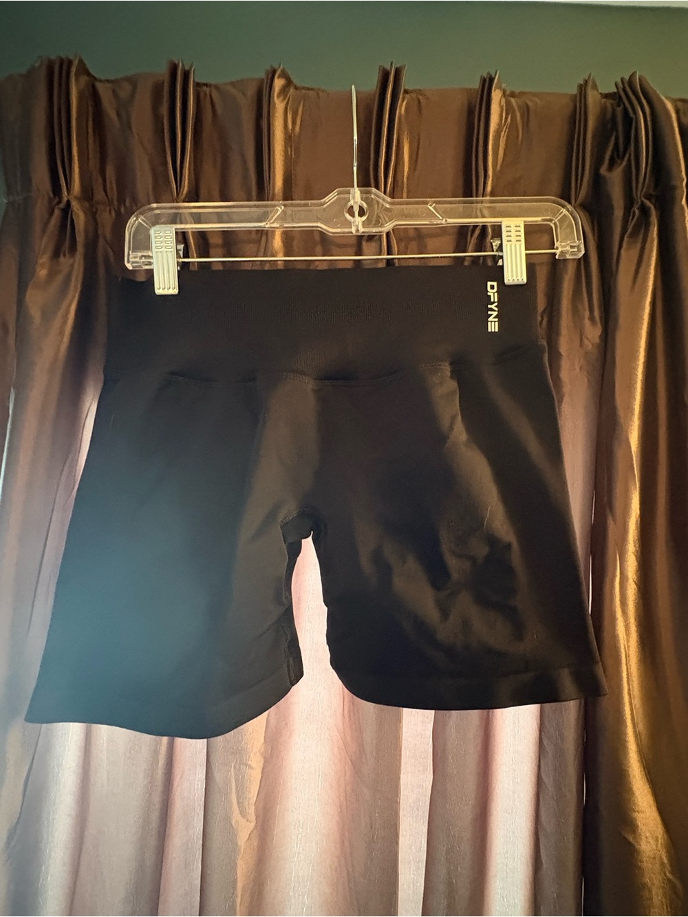 Black Women's DFYNE Workout Shorts